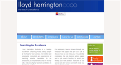 Desktop Screenshot of lloydharrington.com.au